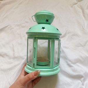 IKEA Green Lantern Candlestick